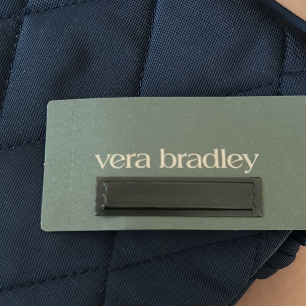 Vera Bradley Navy Blue Quilted Crossbody Bag-NWT - Picture 2 of 11